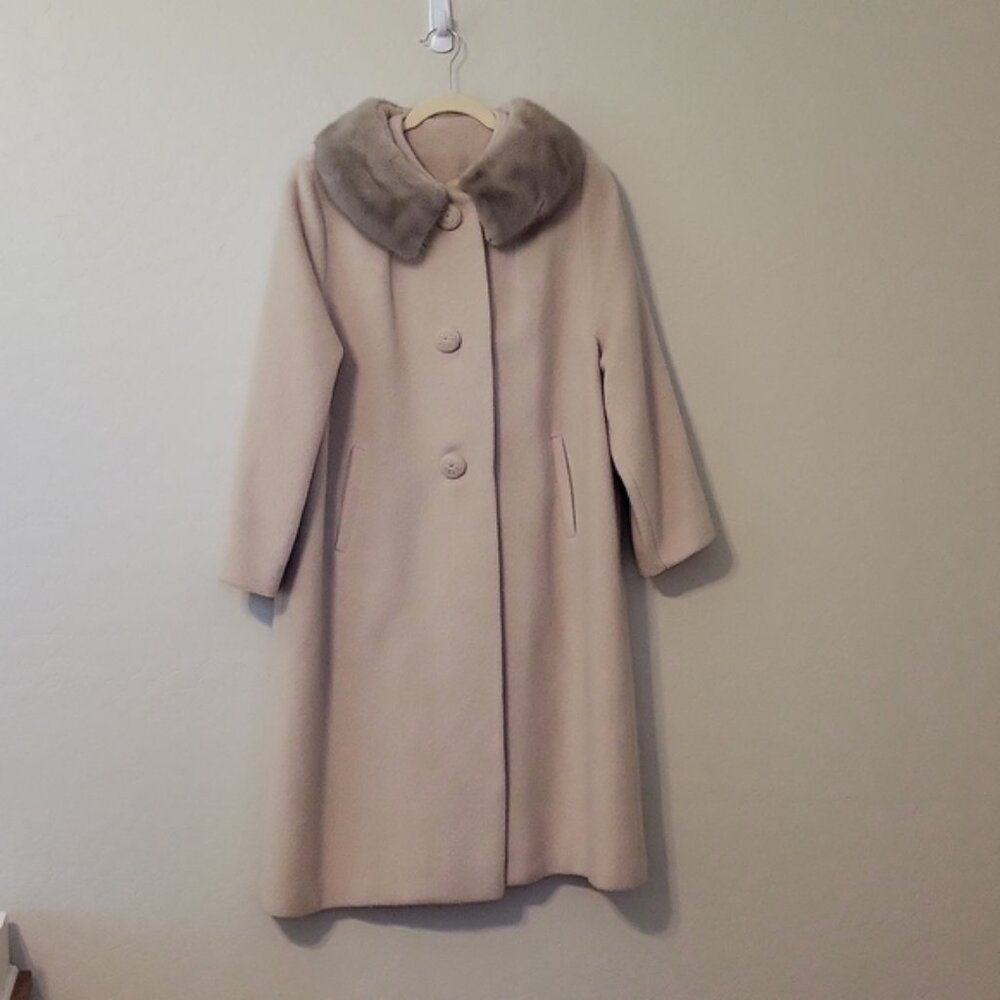 Wonderful Stevens Worumbo Coat 50's/60's Size 6
